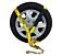 2" Wheel Strap with O-Ring and Gold Chromate Ratchet with anchor hook by Mytee Products 2" Wheel Strap with O-Ring and Gold Chromate Ratchet with anchor hook by Mytee Products