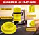 Rubber Vent Plug for Stemco Trailer Hub Cap 359-5915, 3595915 - Yellow  Features View - Mytee Products