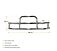 Small Model Deer Grille Guards with Brackets Whole Dimension View-Mytee Products