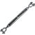 Hot Galvanized Steel Frame, Drop Forged Ends Turnbuckle, Jaw & Jaw