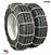 Pewag Square Link Tire Chain - Double For 24.5" tires (Set of 2) - Made in USA
