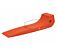 15-3/4"x3-1/2"x3-1/2" Tire Skates Single, Safety Orange Color-Mytee Products