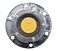 Trailer Hub Cap with Yellow Rubber Plugs & Gasket, Replacement for Stemco 343-4024 Close view front view -Mytee Products