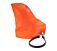 Turbo Saver 7 Exhaust Cover - Vibrant Orange, Weather Resistant PVC, 12.6 Height side view Mytee Products Turbo Saver 7 Exhaust Cover - Vibrant Orange, Weather Resistant PVC, 12.6 Height side view Mytee Products