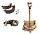 Type 20 Brake Chamber, Slack Adjuster And Brake Shoe Kit Replaces 03-06008, 1443E, 20SC - Mytee Products