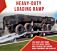 Viking’s 18_ x 96_ Aluminum Trailer Upper Ramps in Pairs - Load Limit 23,500 lbs Per Axle - Heavy Duty - Mytee Products