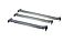 Heavy Duty Steel Wardrobe Hanger Bar for Wardrobe Moving Boxes - Designed to Store Clothes & Hanging Objects