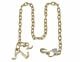 5/16" x 6' Grab Hook Tow Chain w/ RTJ Clusters & Grab Hook