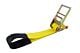 4" Heavy Duty Underlift Tie Down Ratchet Strap Front View by Mytee Products