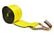 4" x 30' Winch Strap with Wire Hook, Flatbed tie down straps WLL 5400 lbs-Yellow-Mytee Products