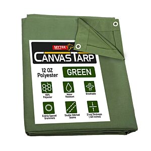 Canvas Tarps - Green