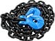 G100 High Grade Chains w/ 2 stamped Grab Hooks close view - Mytee Products
