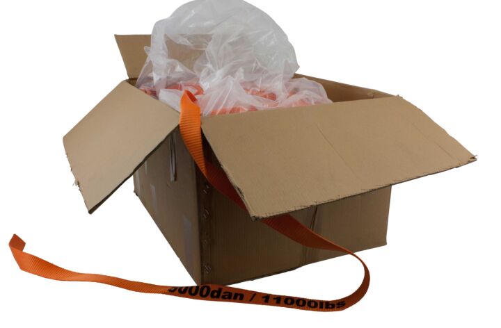 2" Woven Lashing, 1312 Feet Roll Heavy Duty Woven Cord Strapping