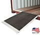 Aluminum Container Ramp made in USA, front close view - Mytee Products