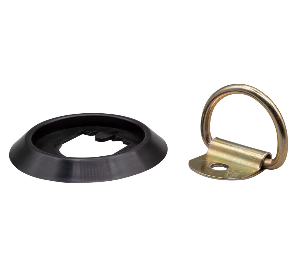 8-Pack Tie-Down Anchors – Round Bolt-On Flush Mount D-Rings – 1,200 Lbs MBS