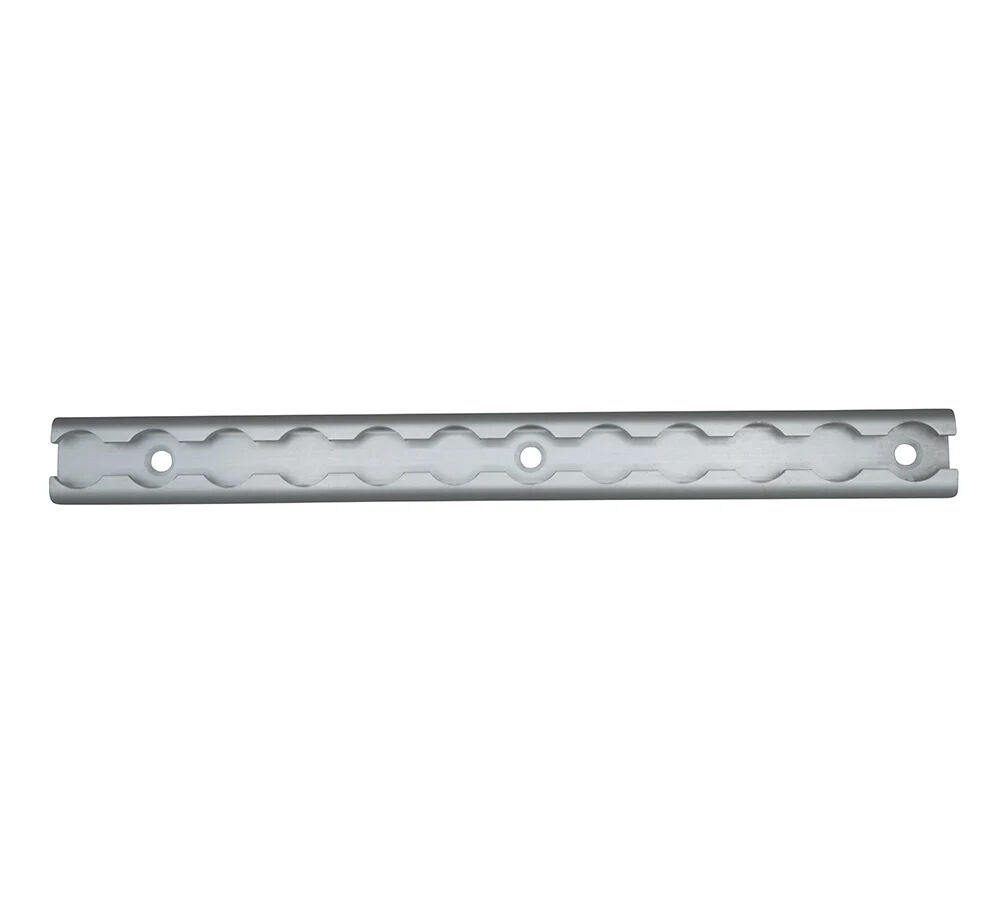 4 Foot L-Track Aluminum (2 Pieces) With 8 Stainless Steel L-Track Studs & Rings