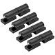 (4 Pack) 7" Heavy-duty Gate Barrel Hinge, Weld-on, Black Powder Coated, 900 lbs Capacity