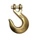 3/8" G70 Clevis Slip Hook, 6600 lbs WLL