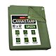 10' x 12' Canvas Tarp - Green