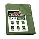 20' x 20' Canvas Tarp - Green 