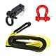 Off-Road Recovery Kit – 1 Pc. 2 In. Hitch Shackle Receiver, 1 Pc. 3/4 In. Bolt-Type Anchor Shackle And 1 Pc. 2 In. x 20 Ft. Recovery Strap