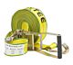 Flatbed Tie-Down Kit - Winch and Ratchet Straps, Winder, Corner Protectors, Heavy Duty Band