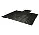 Superlight 14oz Lumber Tarp 24x27 (8' Drop) - Black Side Angle View-Mytee Products