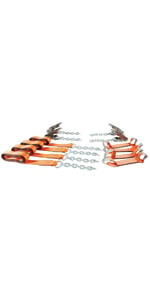 Stainless Steel Chain - Orange