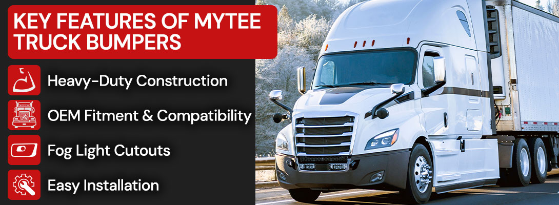 Key Features of Mytee Truck Bumpers