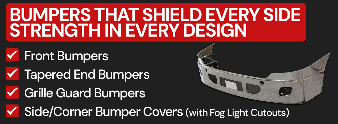 Types of Truck Bumpers at Mytee Products