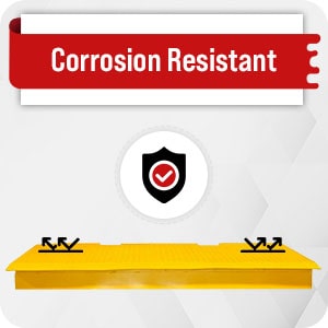 Corrosion Resistant Container Ramp