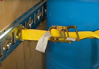 E Track Ratchet Tie Down Straps - Mytee Products