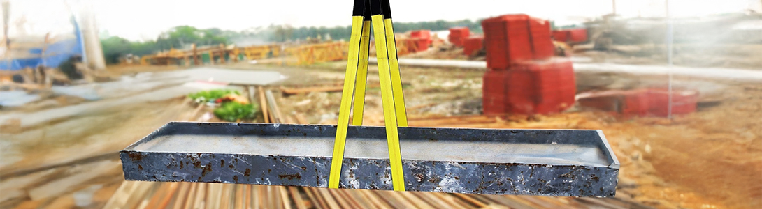 Sturdy Web Lifting Sling With Twisted Eyelets - Mytee Products