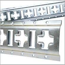 Horizontal and Vertical Cross Style E Track Fitting - 12 Gauge High Strength Steel - Mytee Products