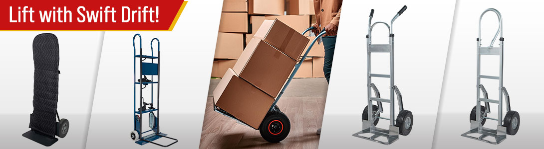 Hand Trucks and Wheel Dollies with Mytee Products