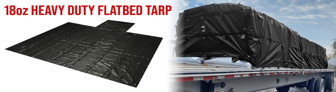 18oz Heavy Duty Flatbed Tarps