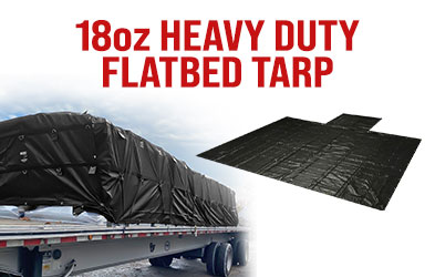 18oz Heavy Duty Flatbed Tarps