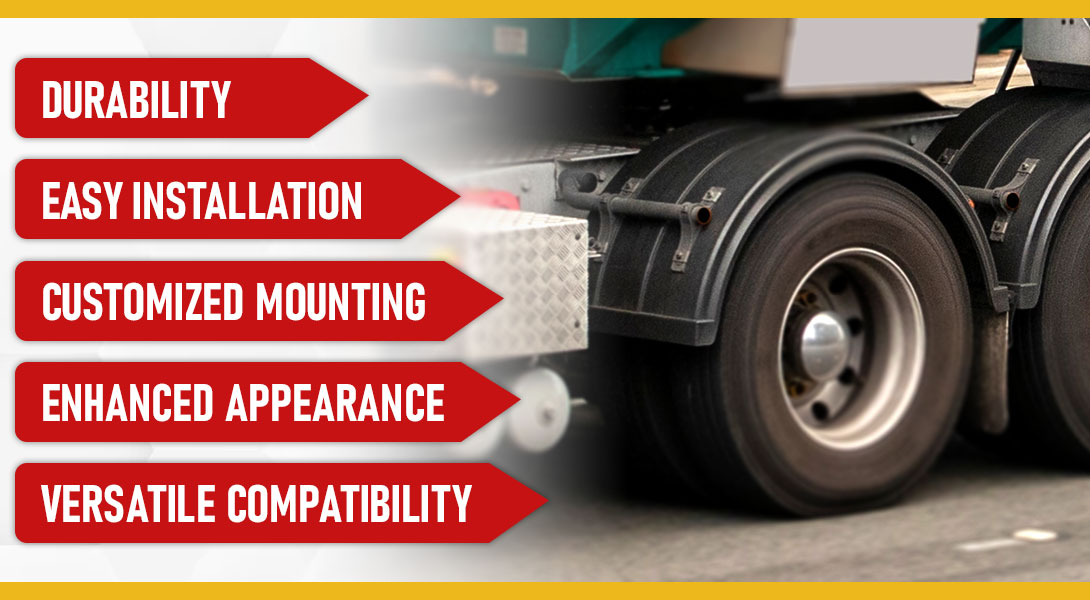 Fender Mounting Brackets Features - Mytee Products