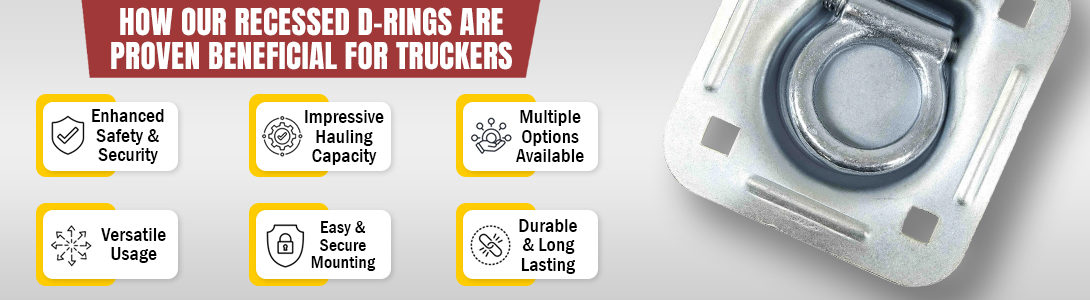 Benefits of Recessed D-Ring with Backing Plate - Mytee Products