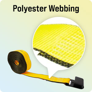 Polyester webbing