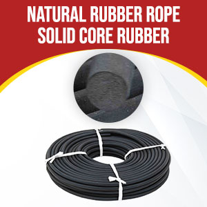 Solid Core Rubber Rope 38 x 150'