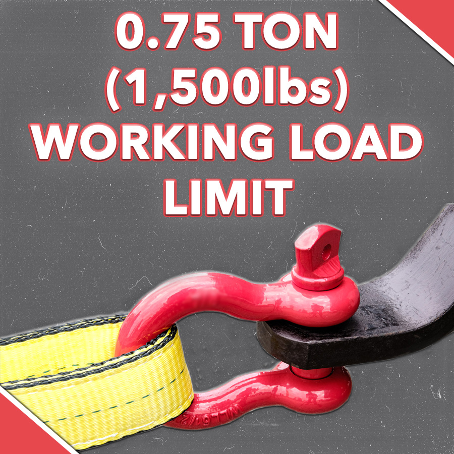 0.75 TON WORKING LOAD LIMIT