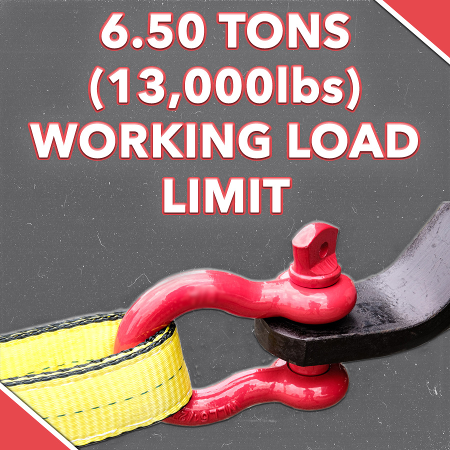 6.50 TON WORKING LOAD LIMIT