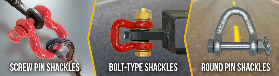 Type of Shackles for Lifting & Rigging