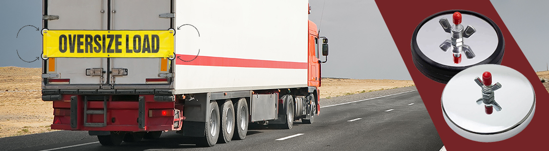Magnetic Flag Holder for Oversize Load Safety - Mytee Products