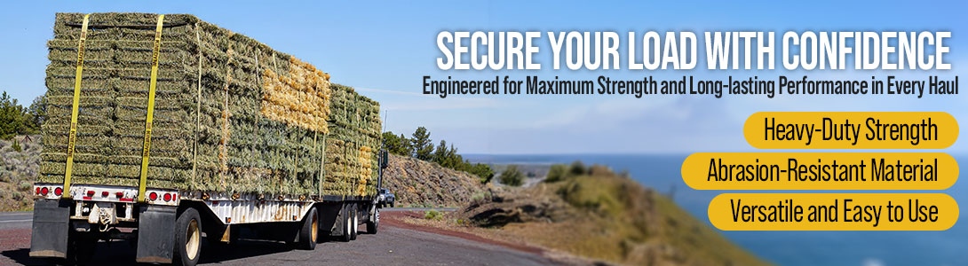 Kinedyne 4” x 30’ Winch Strap With Flat Hook